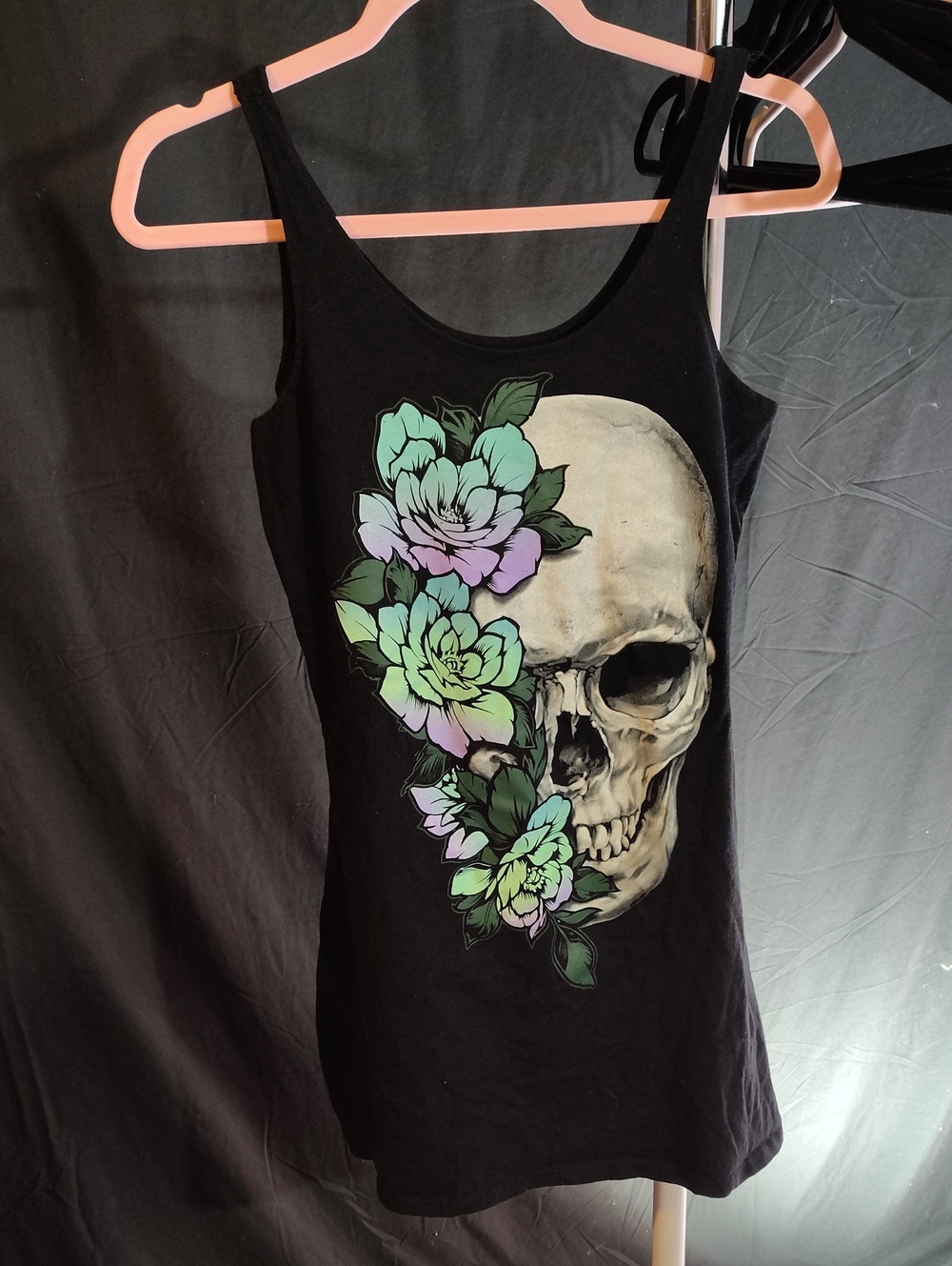 Upcycled Tshirt To Tank Curvy Mini Dress